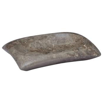 ARDEBO.de - Waschbecken Grau 50x35x10 cm Marmor