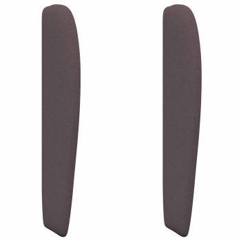 Kopfteil Ohr Braun 80 x 23 x 6 cm Stoff