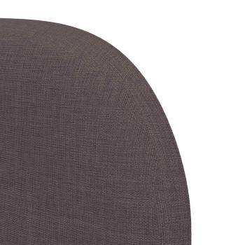 Kopfteil Ohr Braun 80 x 23 x 6 cm Stoff