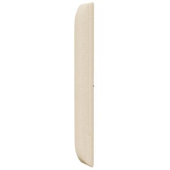 Kopfteil Ohr Creme 80 x 16 x 4 cm Stoff