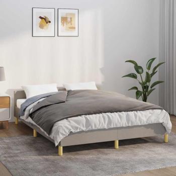 ARDEBO.de - Gewichtsdecke mit Bezug Grau 122x183 cm 9 kg Stoff