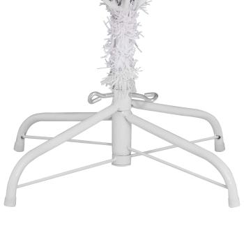 Künstlicher Weihnachtsbaum Weiß 106 x 106 x 210 cm