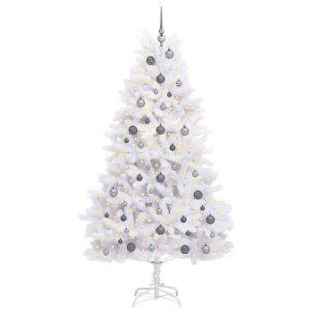 Künstlicher Weihnachtsbaum Weiß 106 x 106 x 210 cm