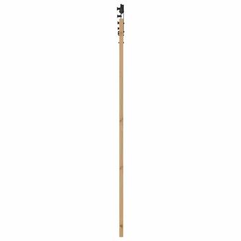 Schiebetür ORKDAL Natürlich und Schwarz 93 x 211 cm