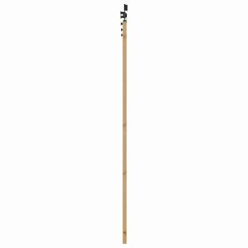 Schiebetür ORKDAL 93 x 211 cm Massivholz Kiefer und Glas