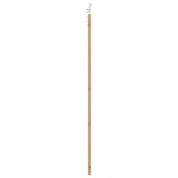 Schiebetür ORKDAL 93 x 211 cm Massivholz Kiefer und Glas Natur