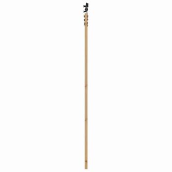 Schiebetür ORKDAL 93 x 211 cm Massivholz Kiefer und Glas