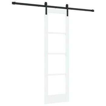 Schiebetür ORKDAL Weiß und Schwarz 61 x 198,5 cm
