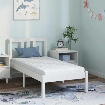 ARDEBO.de - Matratze Weiß 60 x 120 cm Jacquard-Stoff