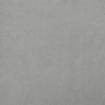 Hundebett Hellgrau 90x53x30 cm Samt