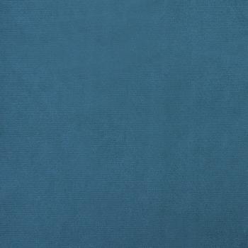 Hundebett Blau 60x40x30 cm Samt