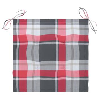 Garten-Essstühle 2 Stk. mit Kissen Massivholz Akazie