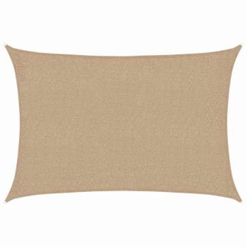Sonnensegel 160 g/m² Taupe 2x3 m HDPE