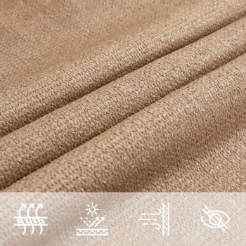 Sonnensegel 160 g/m² Taupe 4x5 m HDPE