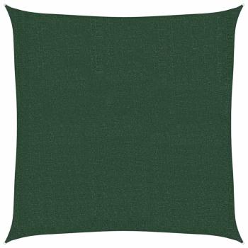 Sonnensegel 160 g/m² Dunkelgrün 2x2 m HDPE
