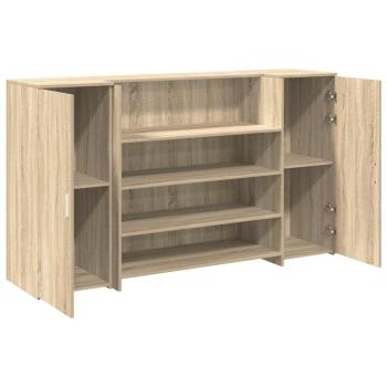 Empfangstheke Sonoma-Eiche 180x50x103,5 cm Holzwerkstoff