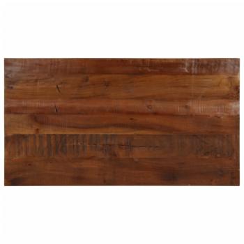 ARDEBO.de - Tischplatte 120x70x2,5 cm Rechteckig Altholz Massiv