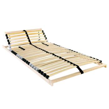 ARDEBO.de - Bett-Lattenrost Braun 70 x 190 cm Massivholz Buche