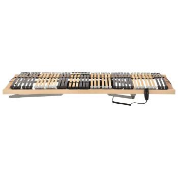 Bett-Lattenrost Braun 90 x 190 cm Massivholz Buche