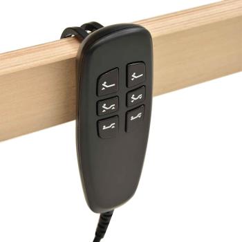 Bett-Lattenrost Braun 90 x 190 cm Massivholz Buche