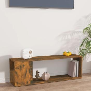 ARDEBO.de - TV-Schrank Räuchereiche 100x24x32 cm Holzwerkstoff