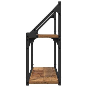 Wandregal Wandhalterung Altholz 60 x 21 x 51 cm Holzwerkstoff