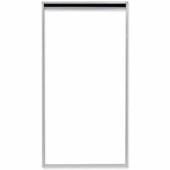 Plisse Insektenschutz-Fenster 80×160 cm