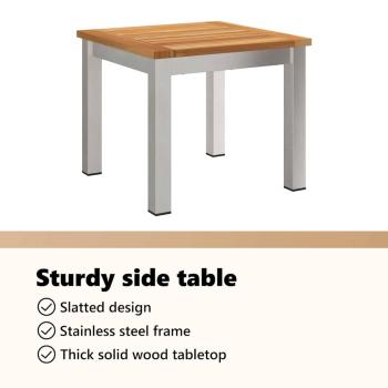Garten Essgruppe 3 Stk. Braun und Schwarz