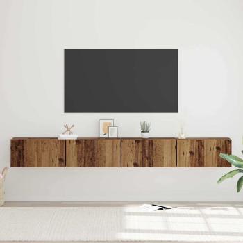 TV-Schrankset 4 Stk. Altholz Holzwerkstoff