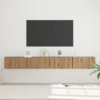 TV-Schrankset 4 Stk. Artisan-Eiche Holzwerkstoff