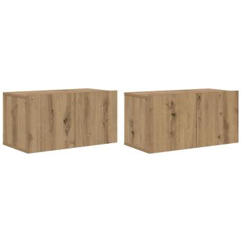 TV-Schrankset 4 Stk. Artisan-Eiche Holzwerkstoff