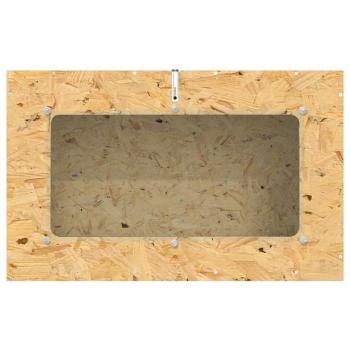 Terrarium Braun 80 x 50 x 100 cm OSB