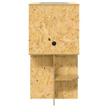 Terrarium Braun 80 x 50 x 100 cm OSB