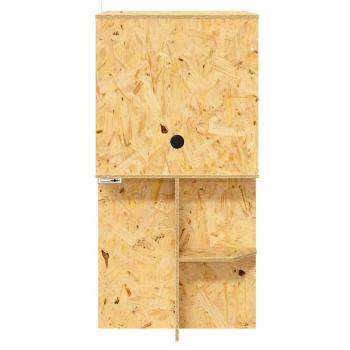 Terrarium Braun 50 x 50 x 100 cm OSB