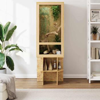 Terrarium Braun 50 x 50 x 150 cm OSB