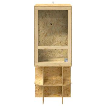 Terrarium Braun 50 x 50 x 130 cm OSB