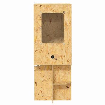 Terrarium Braun 50 x 50 x 130 cm OSB
