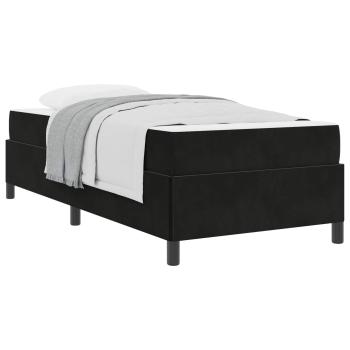 Bettrahmen Schwarz 80 x 200 cm Stoff