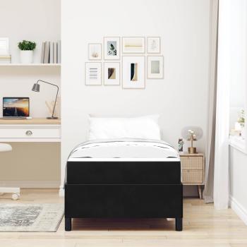 Bettrahmen Schwarz 80 x 200 cm Stoff