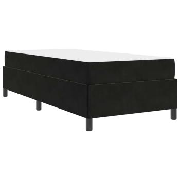 Bettrahmen Schwarz 90 x 200 cm Stoff