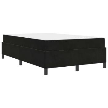 Bettrahmen Schwarz 120 x 200 cm Stoff