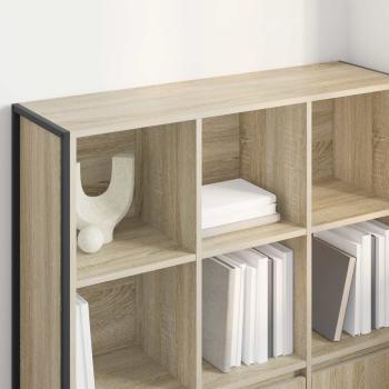 Bücherregal 99,5 x 30 x 108 cm Holzwerkstoff Sonoma