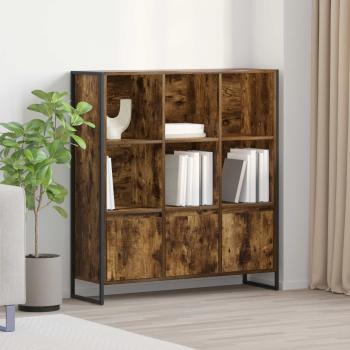 ARDEBO.de - Bücherregal 99,5 x 30 x 108 cm Holzwerkstoff Raucharbe