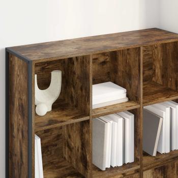 Bücherregal 99,5 x 30 x 108 cm Holzwerkstoff Raucharbe