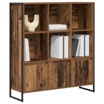Bücherregal 99,5 x 30 x 108 cm Holzwerkstoff Altholz