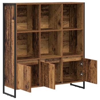 Bücherregal 99,5 x 30 x 108 cm Holzwerkstoff Altholz