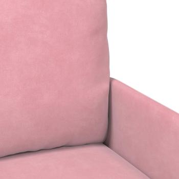 Sofagarnituren 3 Stk. Rosa Sperrholz