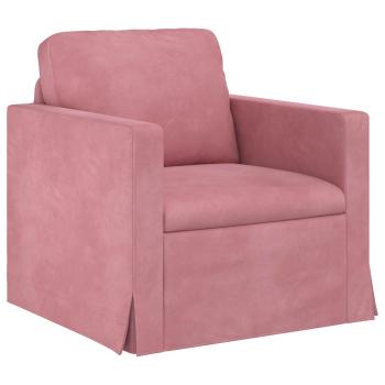 Sofa Set 2 stk. Rosa Samt