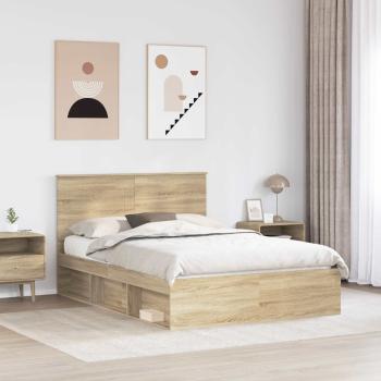 Bettrahmen Sonoma 160 x 200 cm Massives Kiefernholz