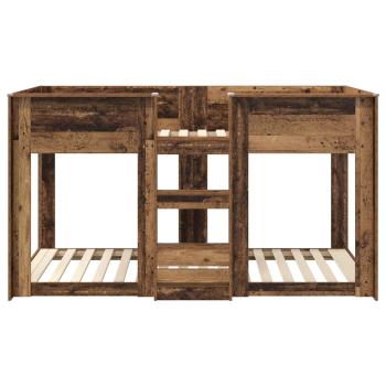 Etagenbett für Kinder Altholz 75 x 190 cm Holzwerkstoff